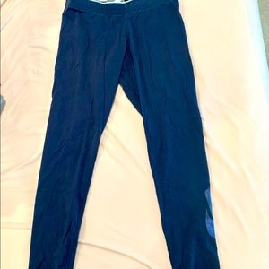 NIKE full length workout leggings | Navy Blue